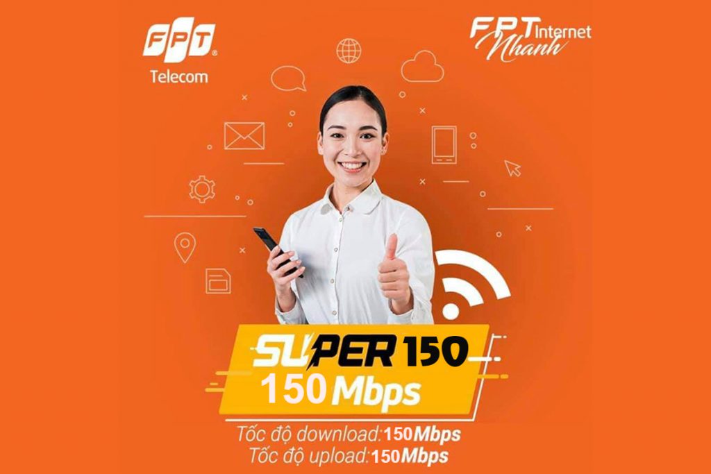 Thông tin gói combo super 150 FPT gồm cả internet & truyền hình 13